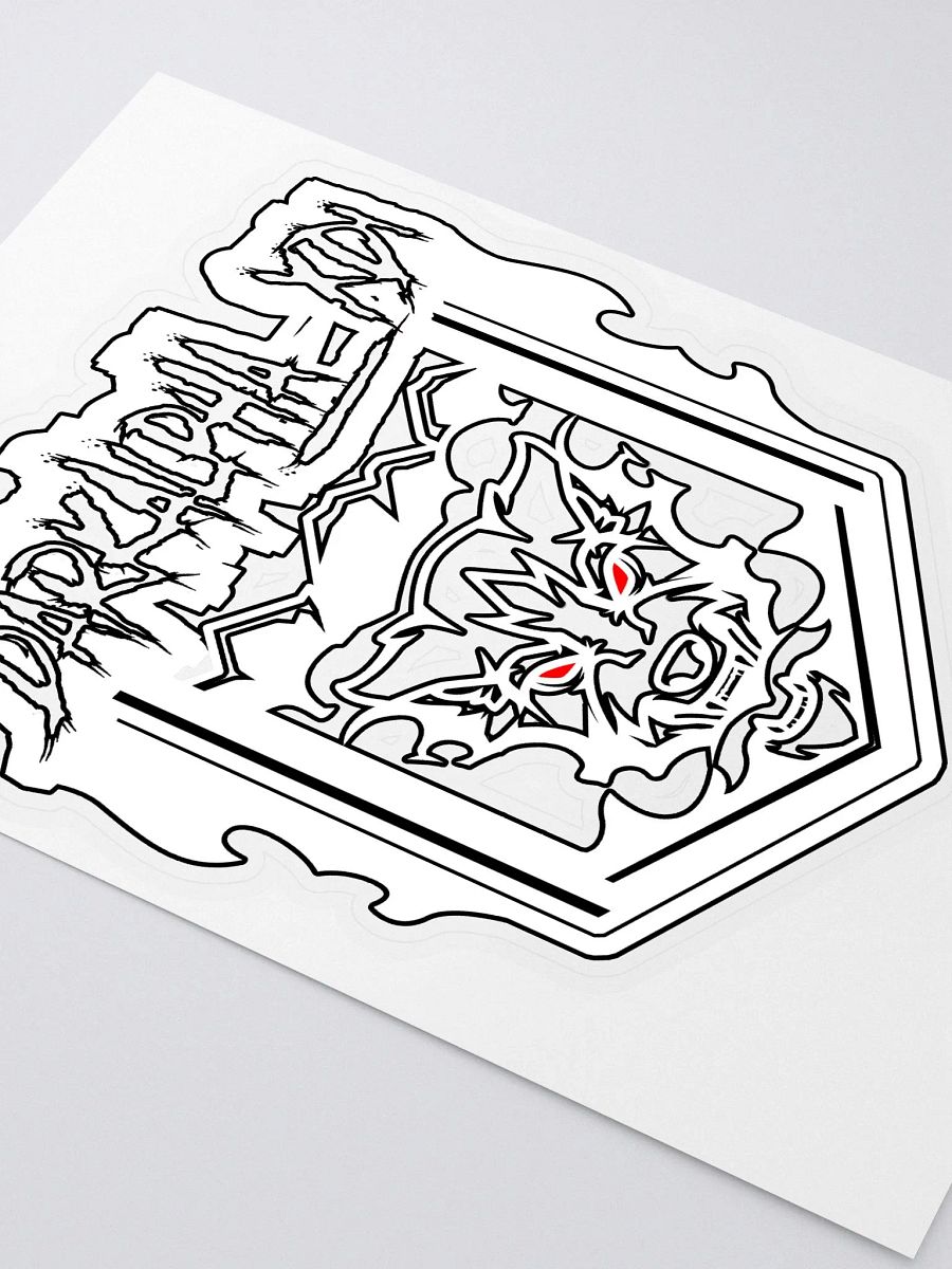DarkAlpha Premium Sticker product image (3)