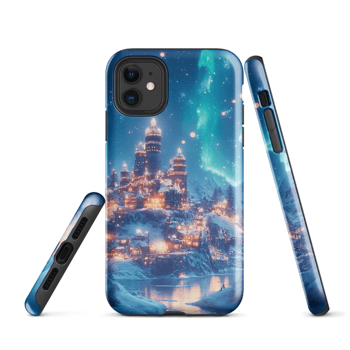 Aurora Castle Tough iPhone® Case product image (1)