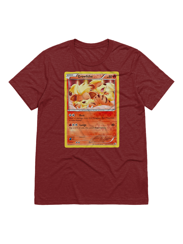Growlithe TCg T-shirt product image (1)