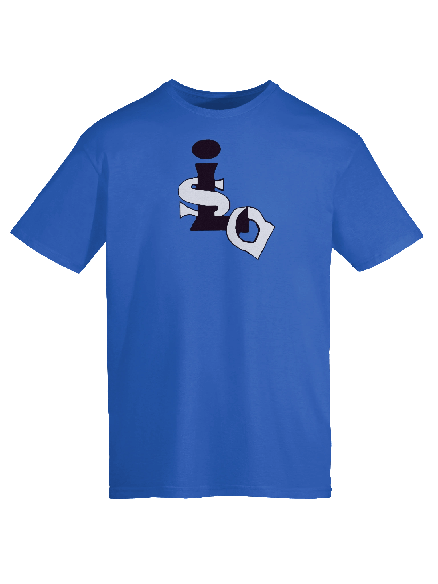 isLa Unisex Round Neck Tee - Blue product image (9)