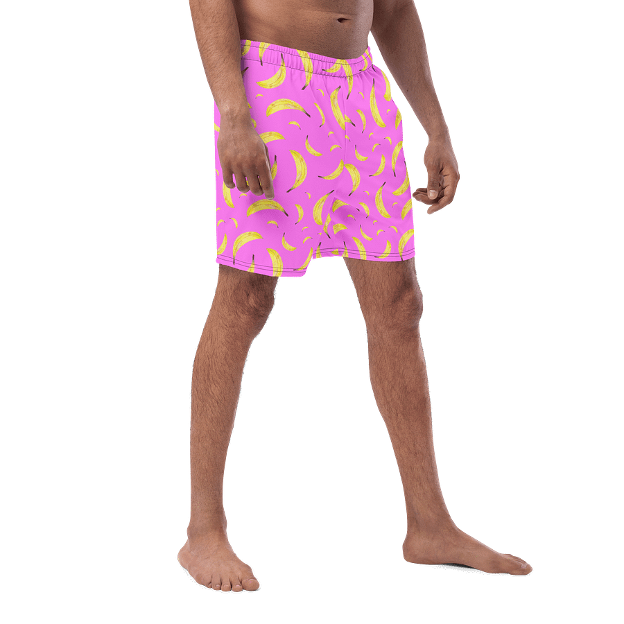 Bananapalooza pink swim trunks product image (4)