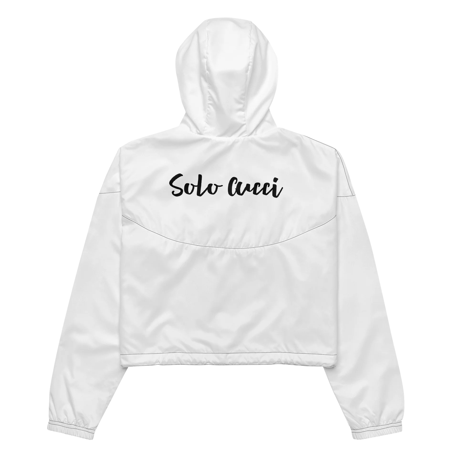 Chic Calligraphic Women's Windbreaker product image (3)