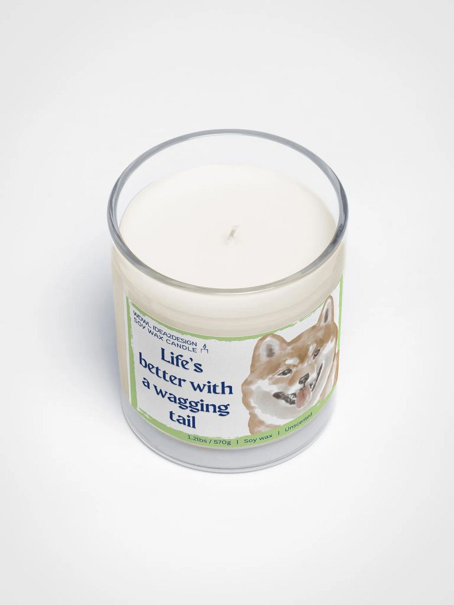 Japan Inu Dog Lover Best Gift, Large Capacity, Great Value & Eco-Friendly Candle – 1.2 lbs of Pure Serenity product image (3)
