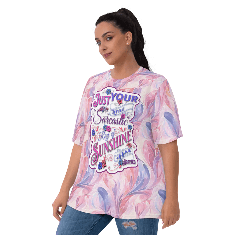 Funny Sarcastic Sunshine All Over Print T-shirt product image (10)