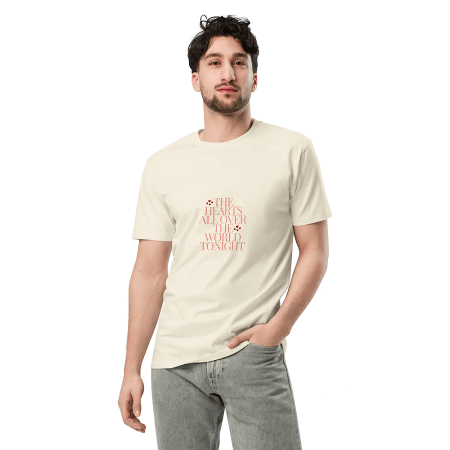Hearts All Over the World Tonight T-Shirt product image (4)