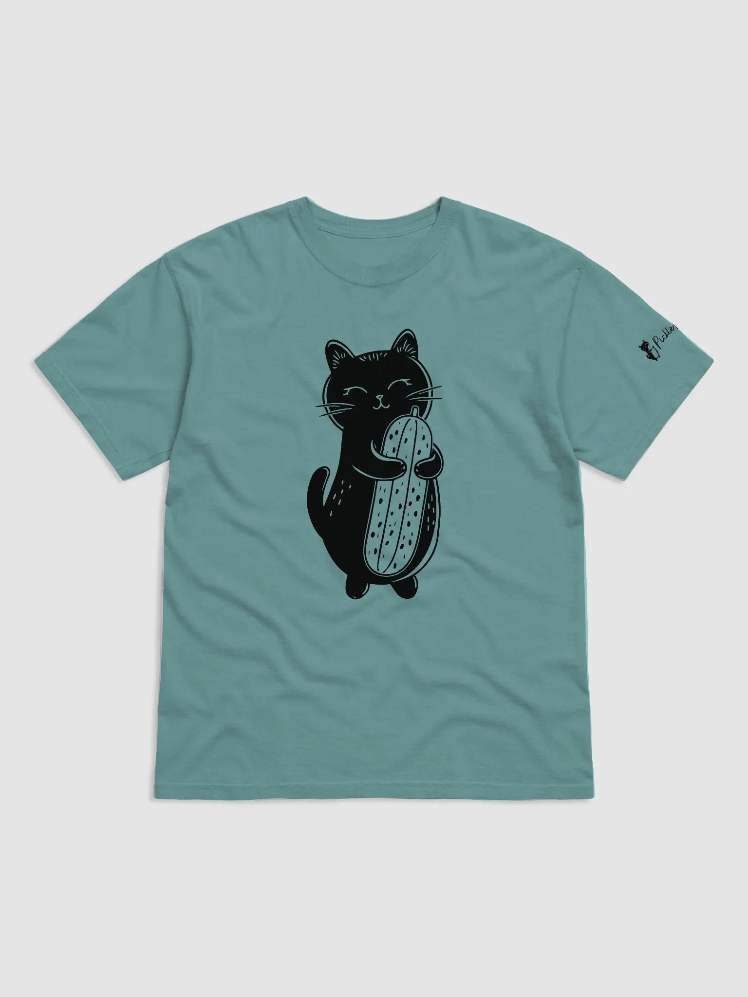 Pickle Hugs Cat T-Shirt product image (5)