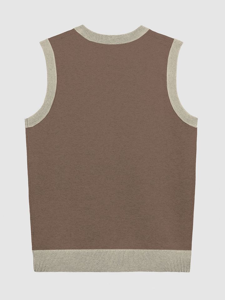 ANGELIC (lg. design, brown+taupe) knitwear vest product image (8)