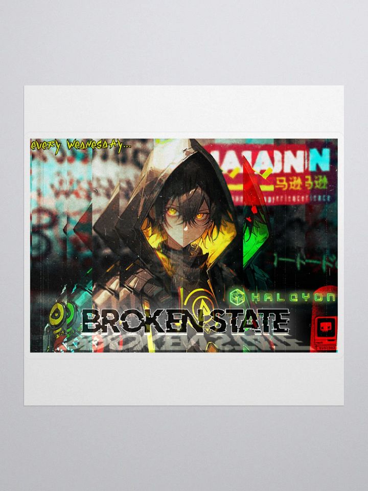 Broken State Sticker product image (3)