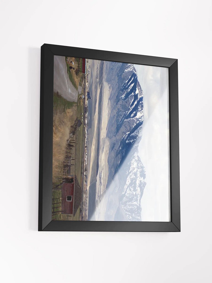 Framed High-Quality Matte Poster - Clarkston Mountains product image (3)