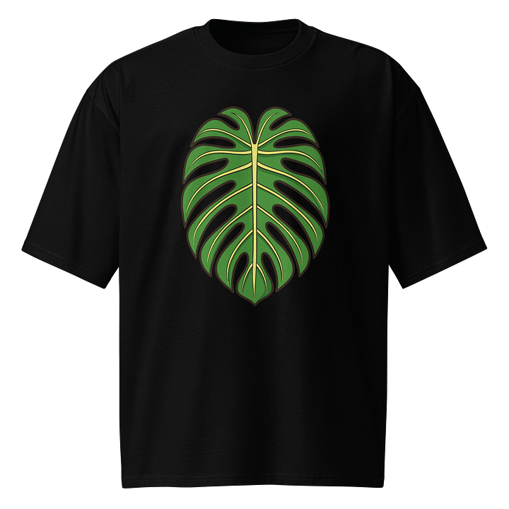 Monstera Leaf Oversized Tee product image (1)