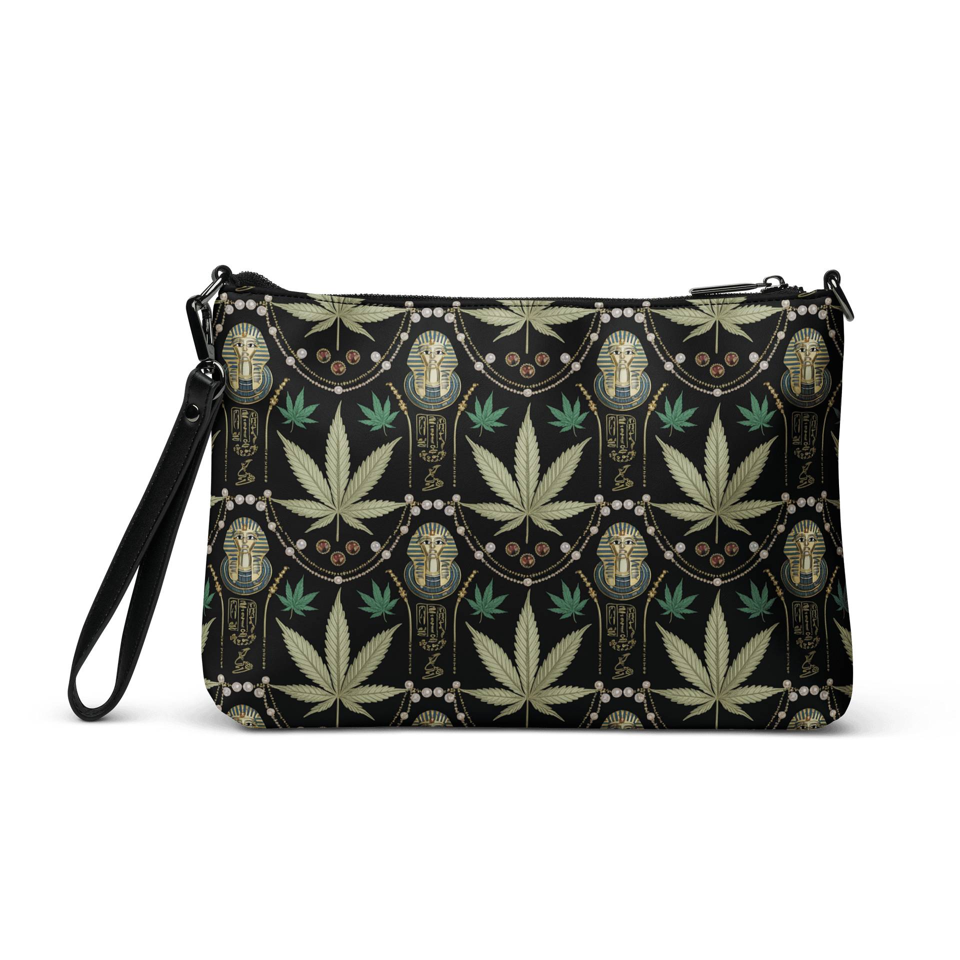 Cannabis - Emerald Afterlife - Design | All-Over Crossbody Bag product image (4)
