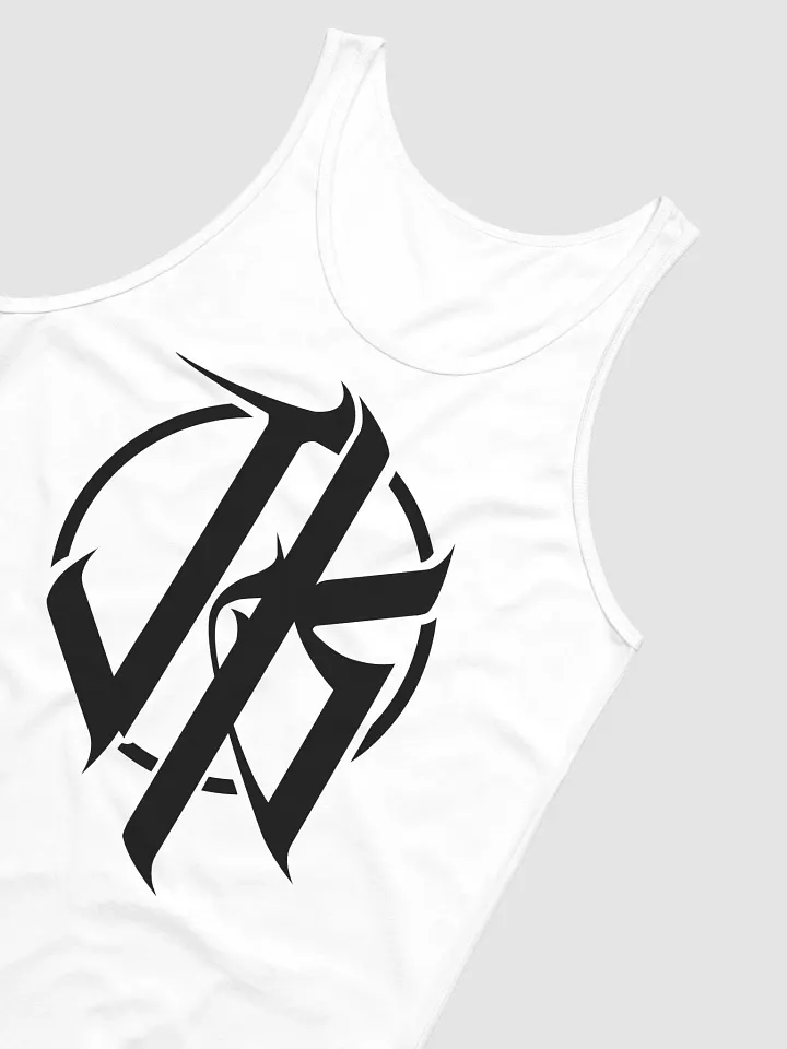 Copy of JK Tank Top (White on Black) product image (2)