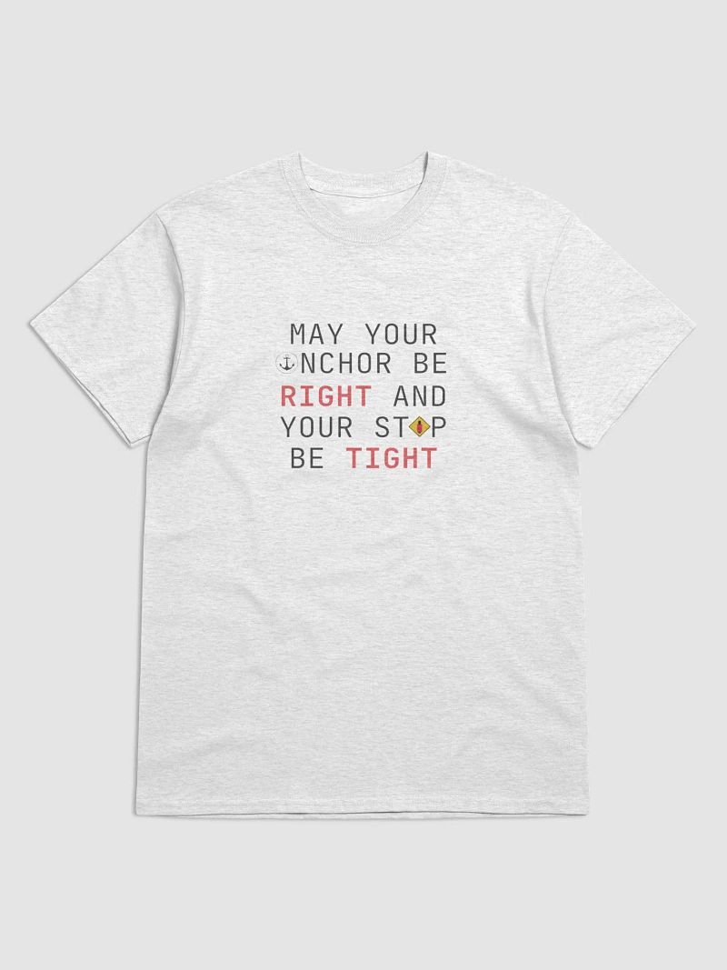 Anchors & Stops Shirt (Grey Text)