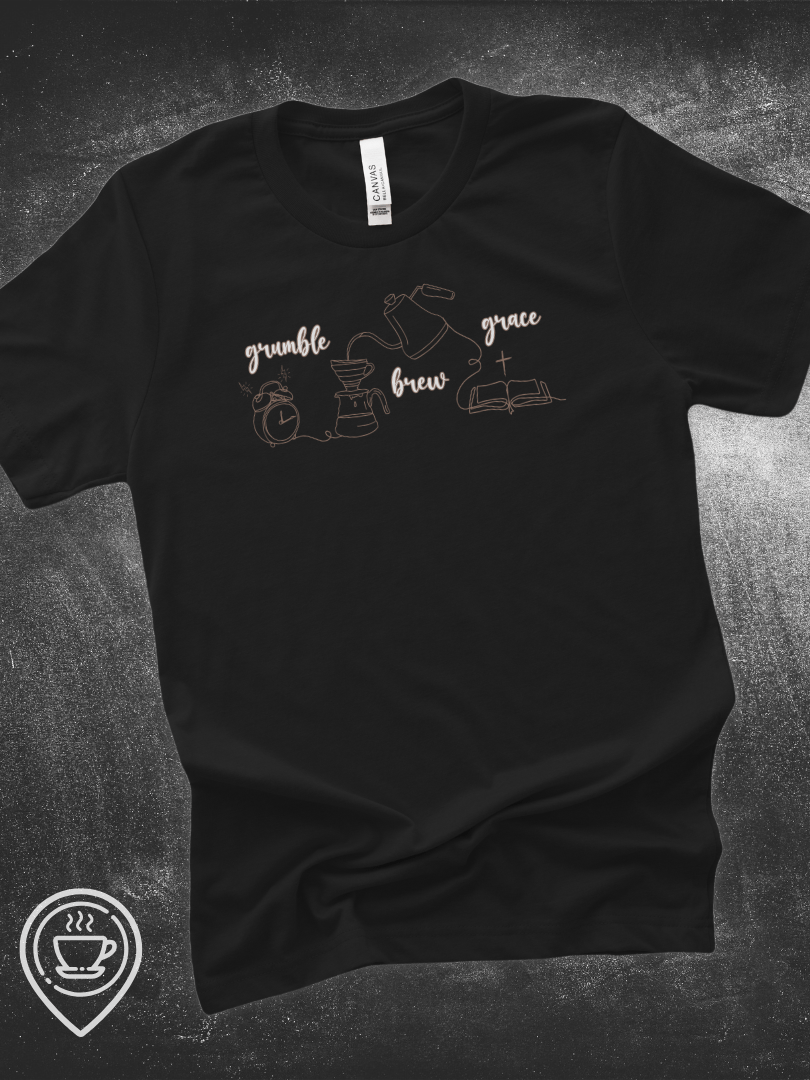 Grumble, Brew, Grace Tee product image (1)