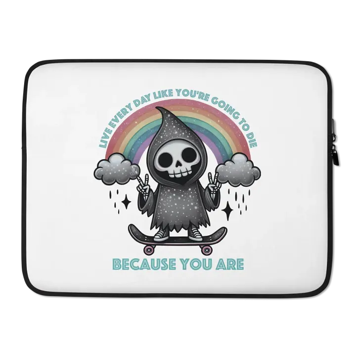 Live Every Day Laptop Sleeve product image (2)