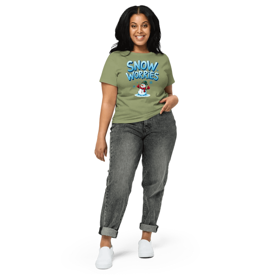 Snow Worries Thumbs-Up Tee product image (33)