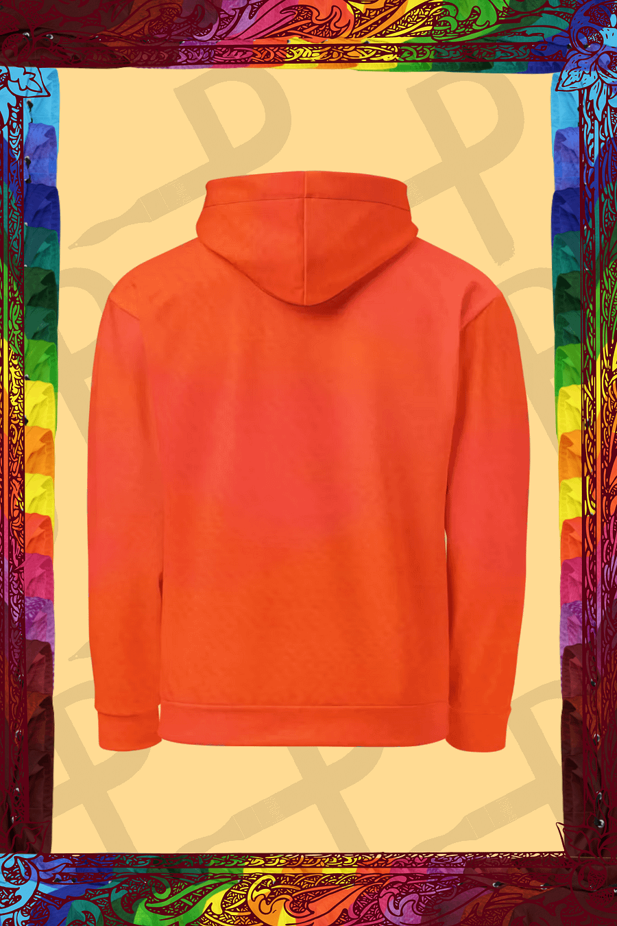 Sunrise Peach Hoodie product image (2)