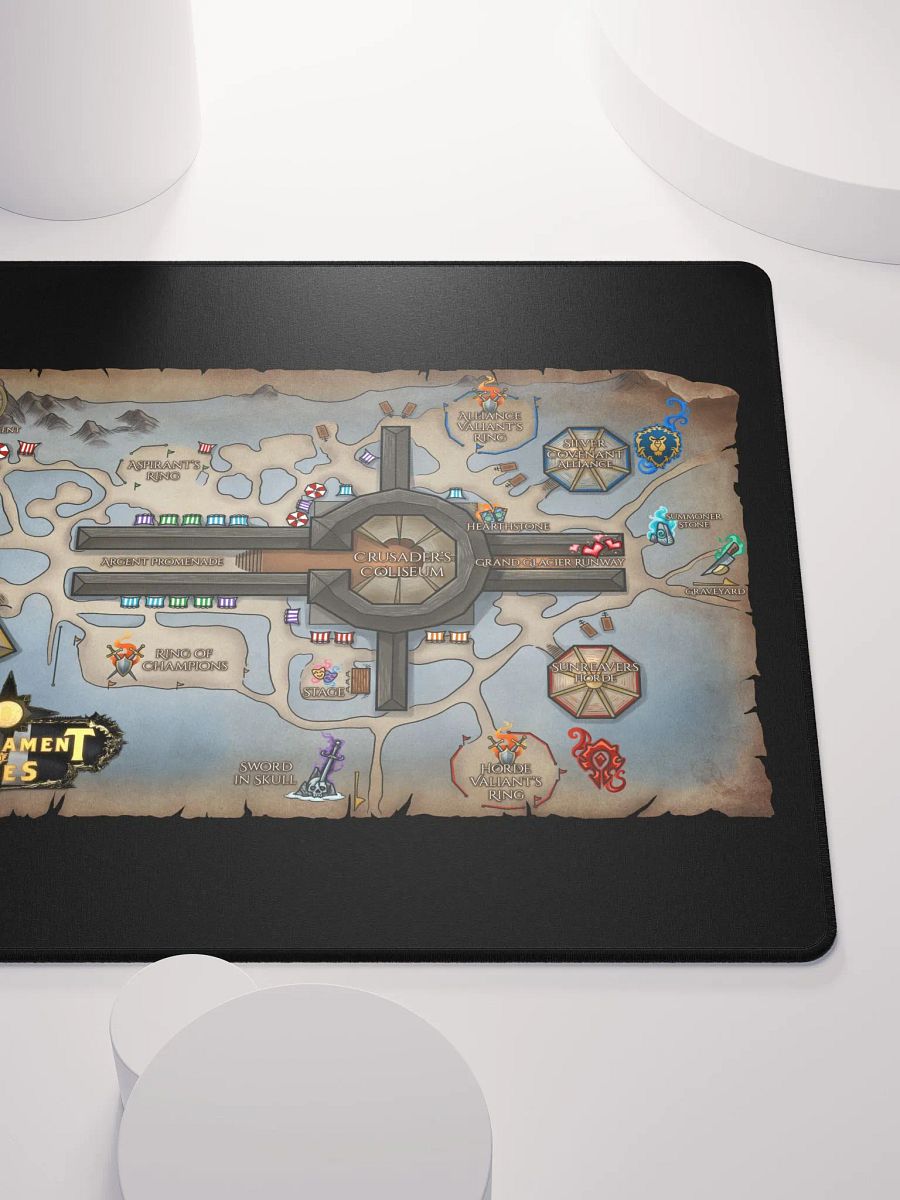 Tournament of Ages - Fairegrounds Map - Gaming Mouse Pad product image (5)