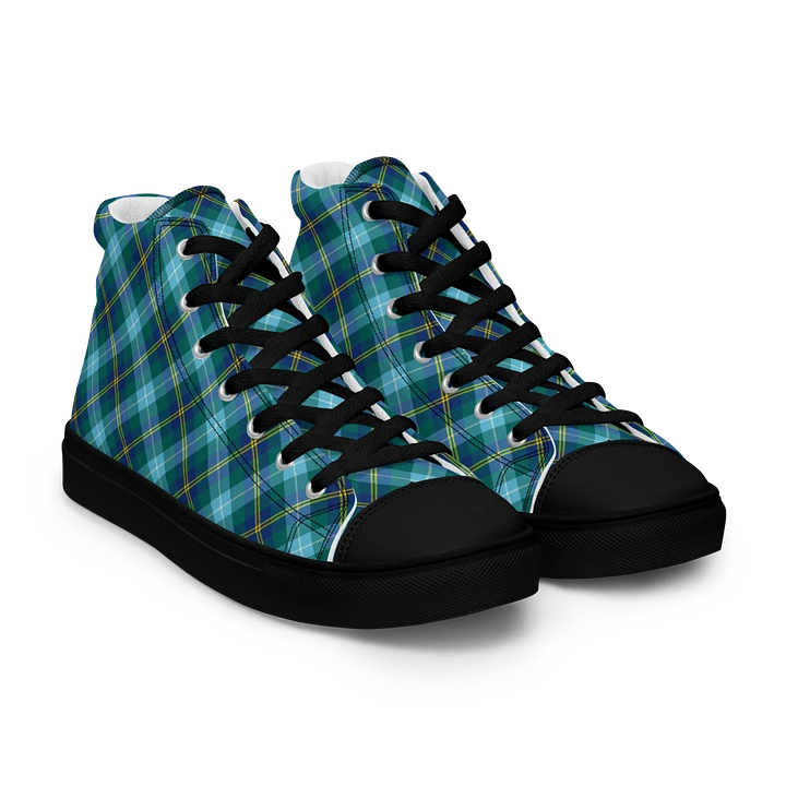Porteous Tartan Men's High Top Shoes product image (1)