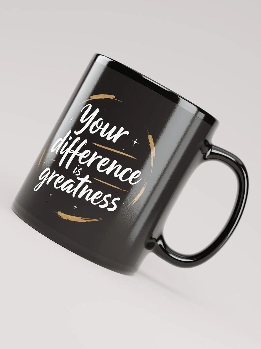 Your Difference Is Greatness  — Inspirational Emma Stone Quote Mug to Celebrate Your Unique Power and Transform Your Life product image (4)