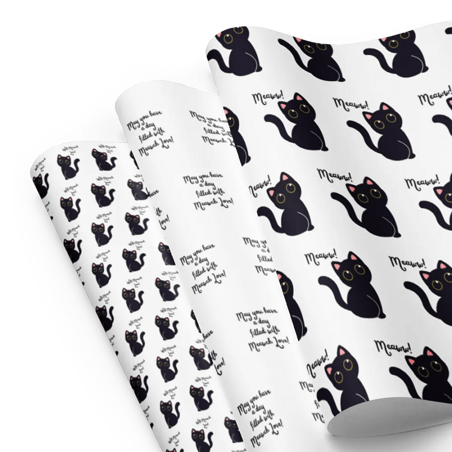 Meawch Love Gift Paper Wrap product image (8)