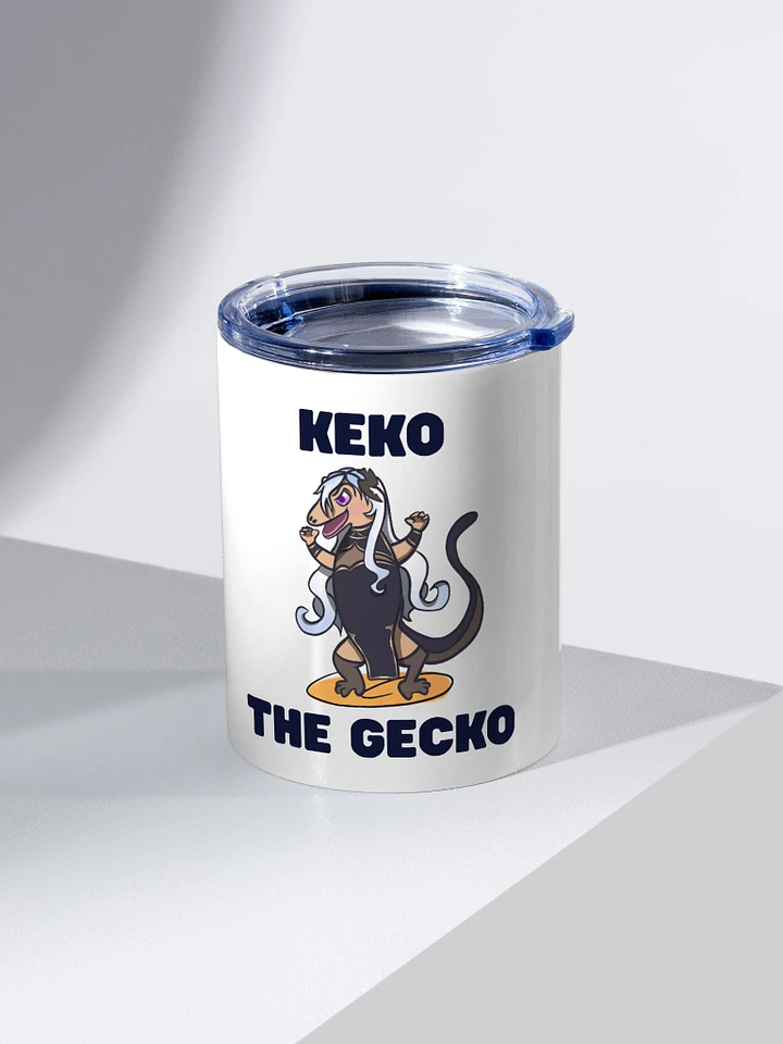 Keko the Gecko 10oz Steel Tumbler product image (2)