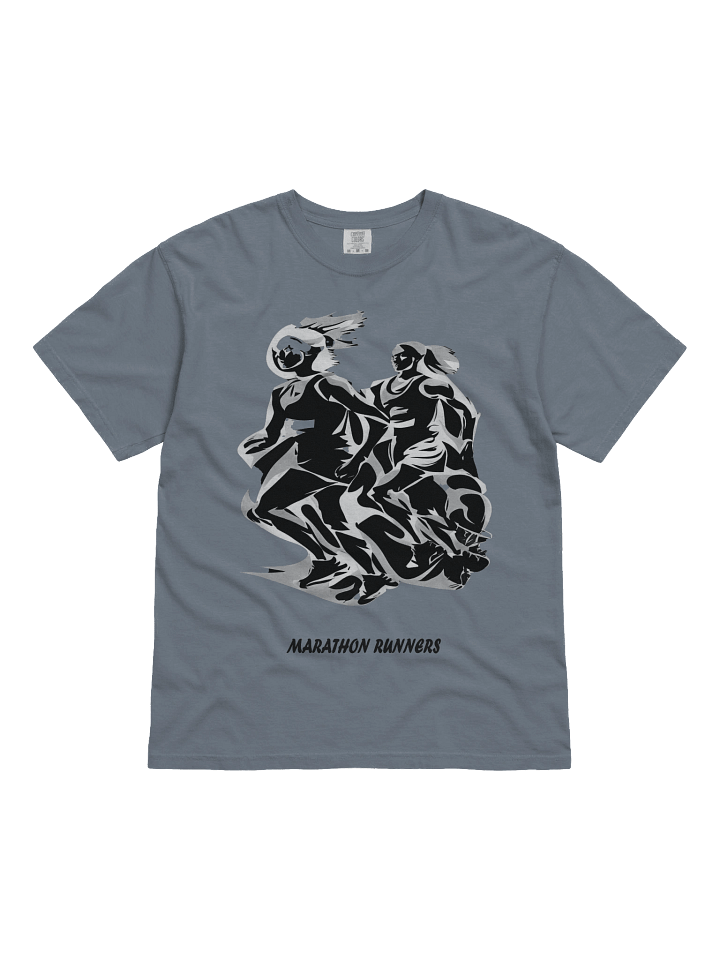 Marathon Runners Heavyweight Cotton T-Shirt product image (4)