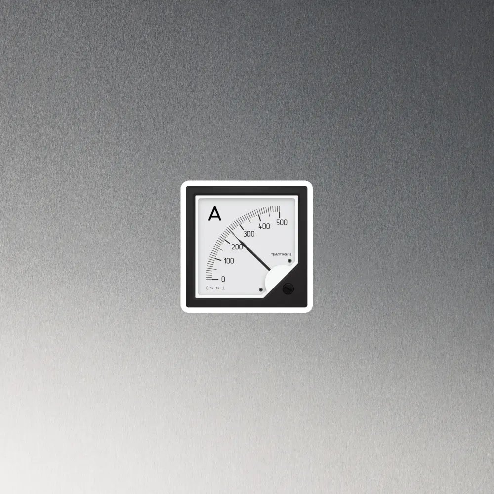 Analog Ammeter Die-Cut Magnet product image (4)