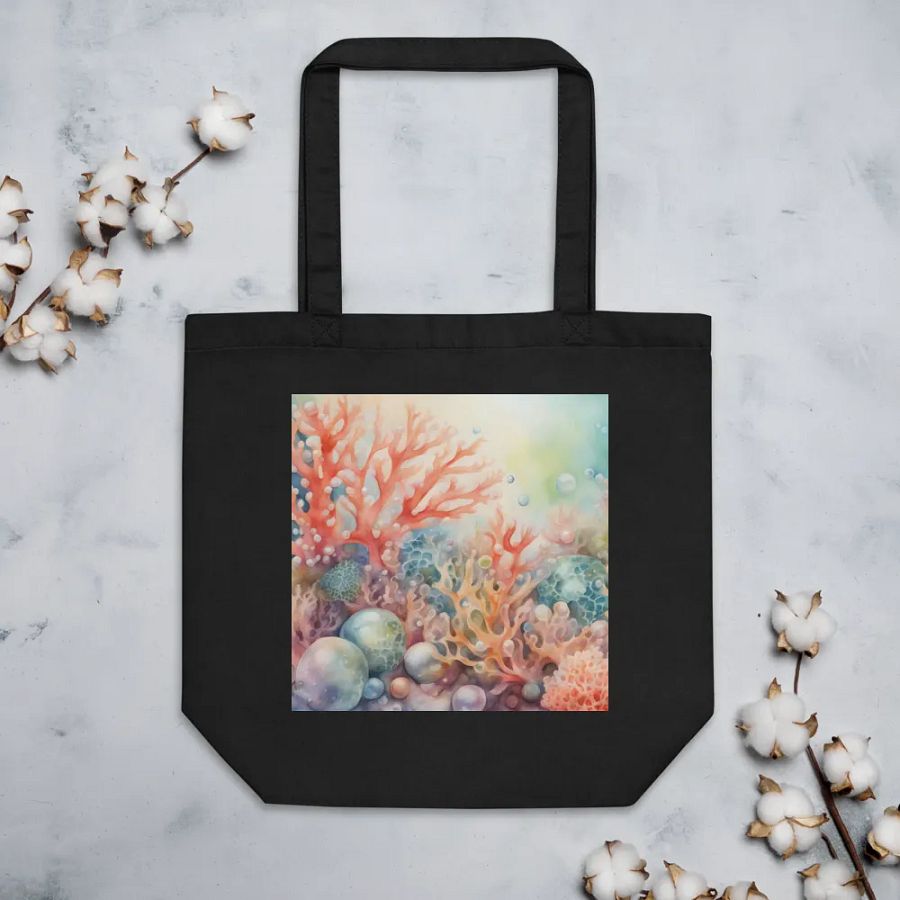Highly Diveable, Organic Cotton Twill Tote Bag product image (2)