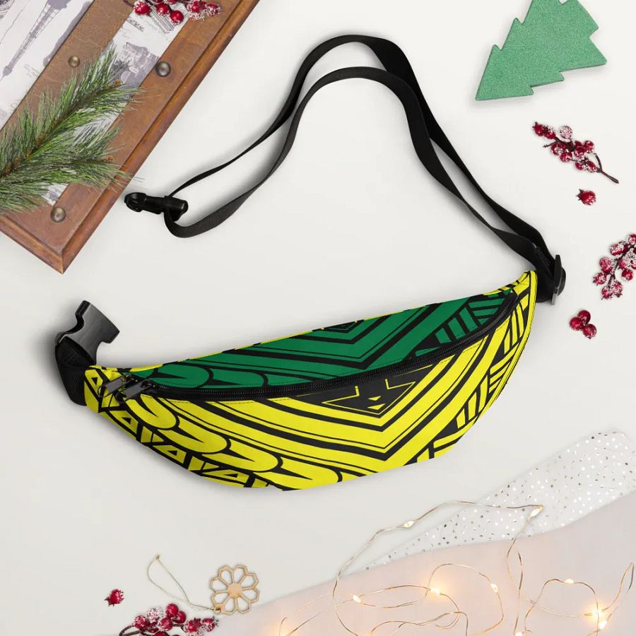 Geometric TATAU PARURU All-Over Fanny Pack product image (12)