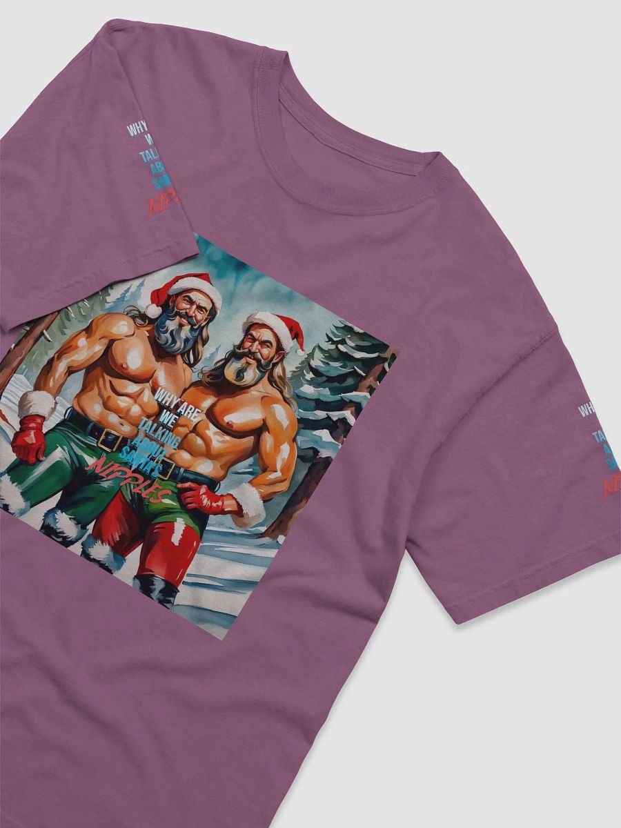 Santa's Nipple Talk Heavyweight Tee product image (26)
