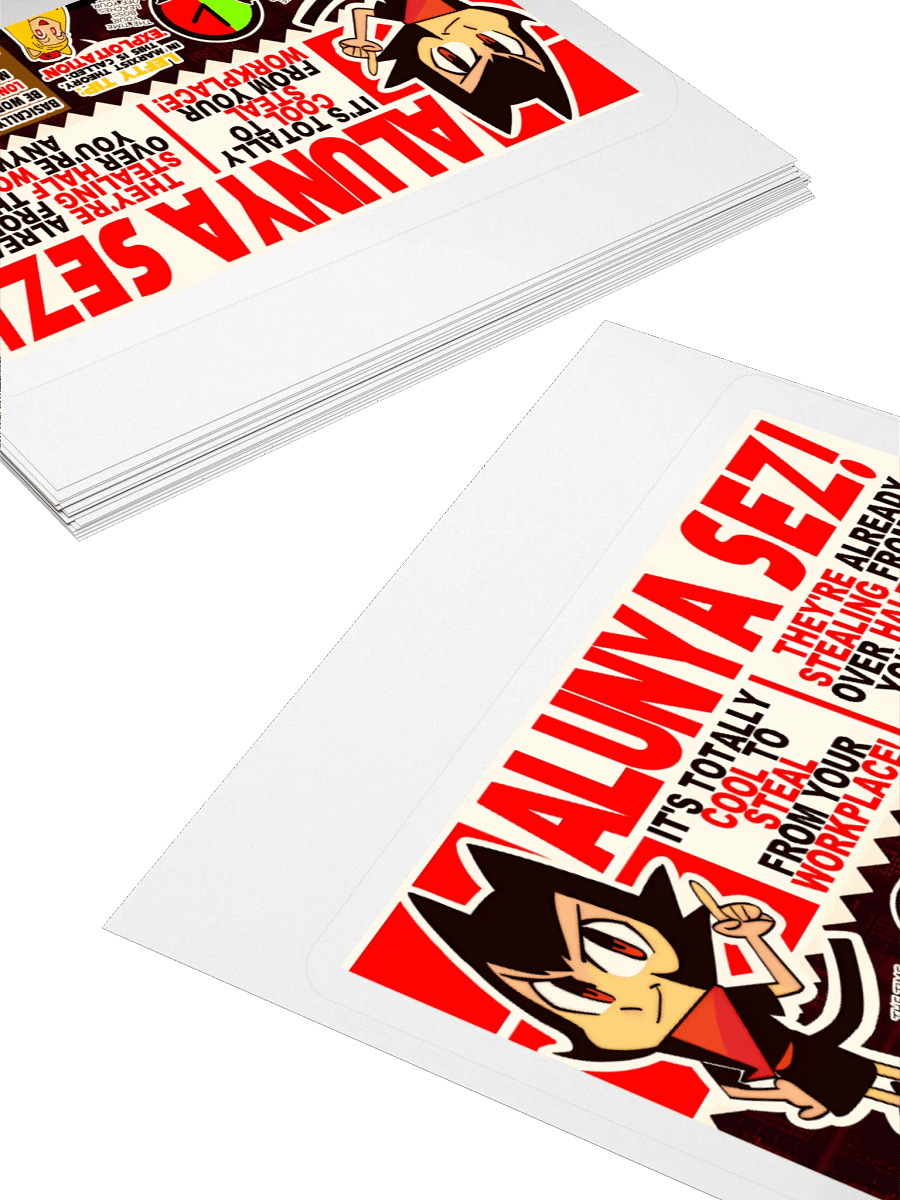 Alunya and Rodina - “Alunya Sez!” Sticker product image (11)