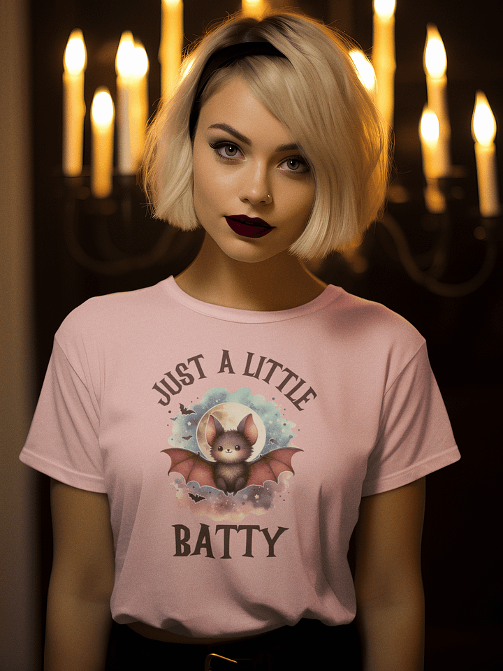 Cute Bat Women's Relaxed Fit Halloween T-shirt product image (1)