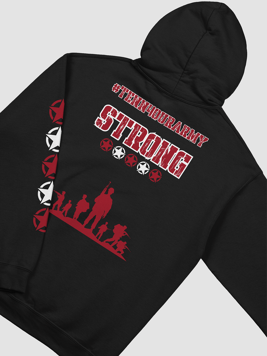 #TeNN4OURARMY Hoodie Red & White product image (16)