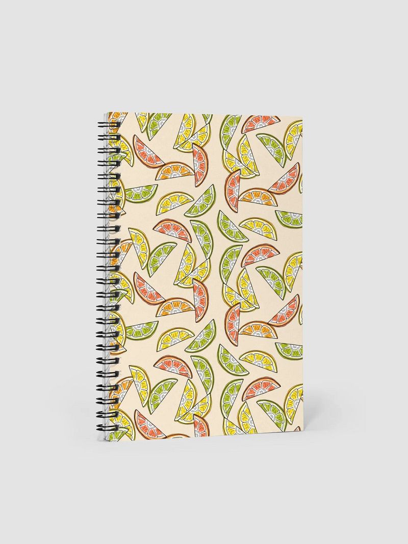 Citrus Pattern Notebook