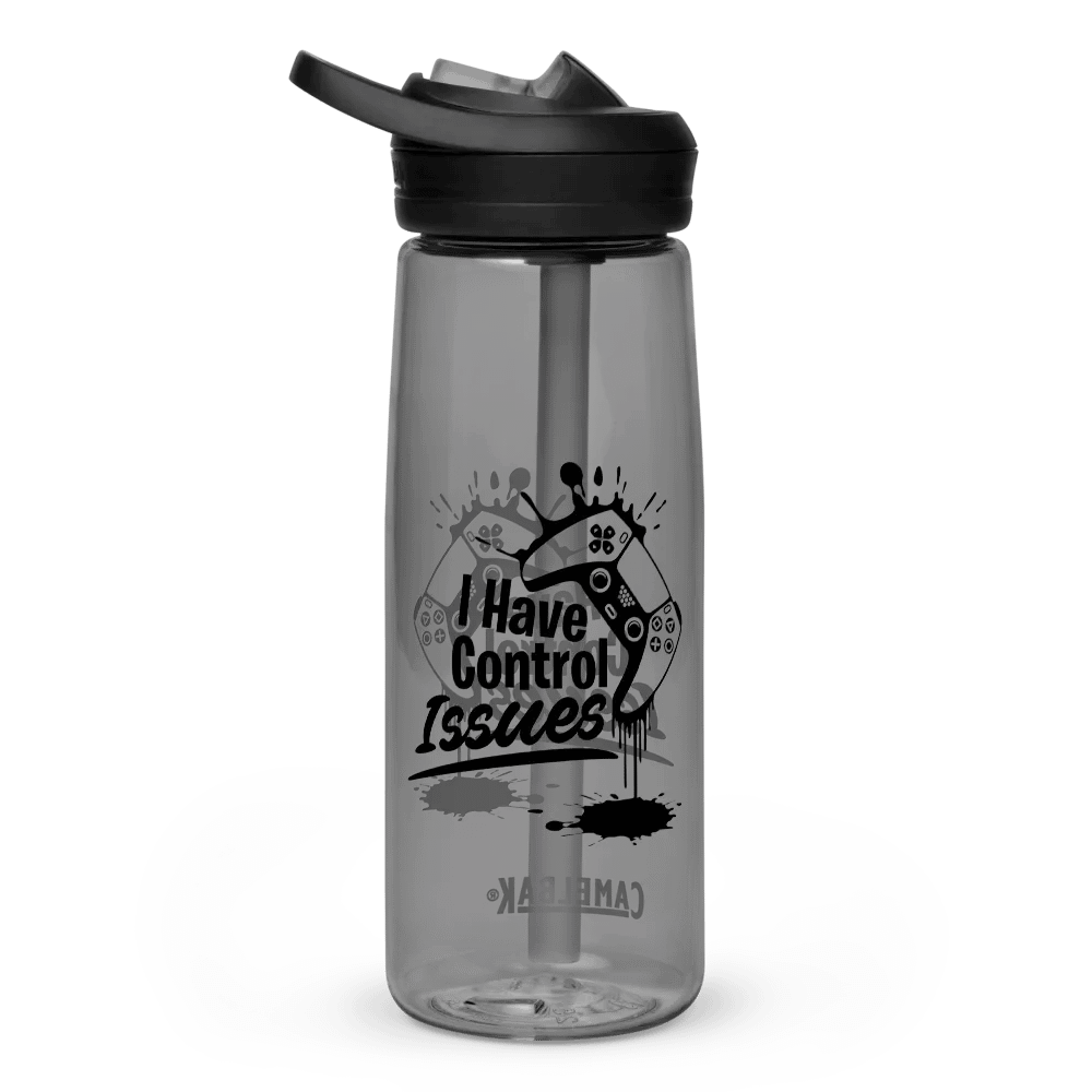 Gamer Control Issues Reusable Water Bottle product image (8)