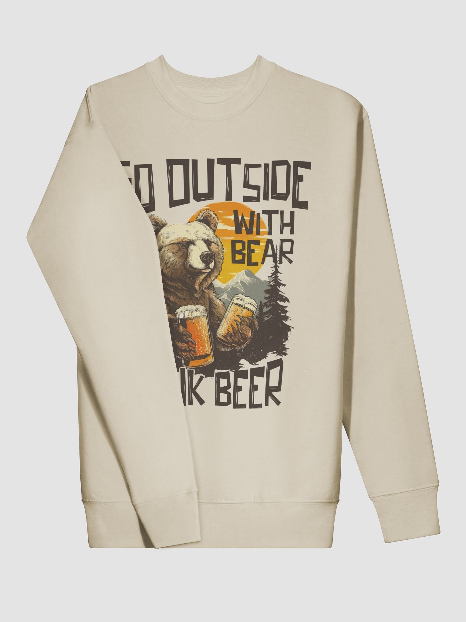 Bear & Beer Adventure Sweatshirt product image (10)