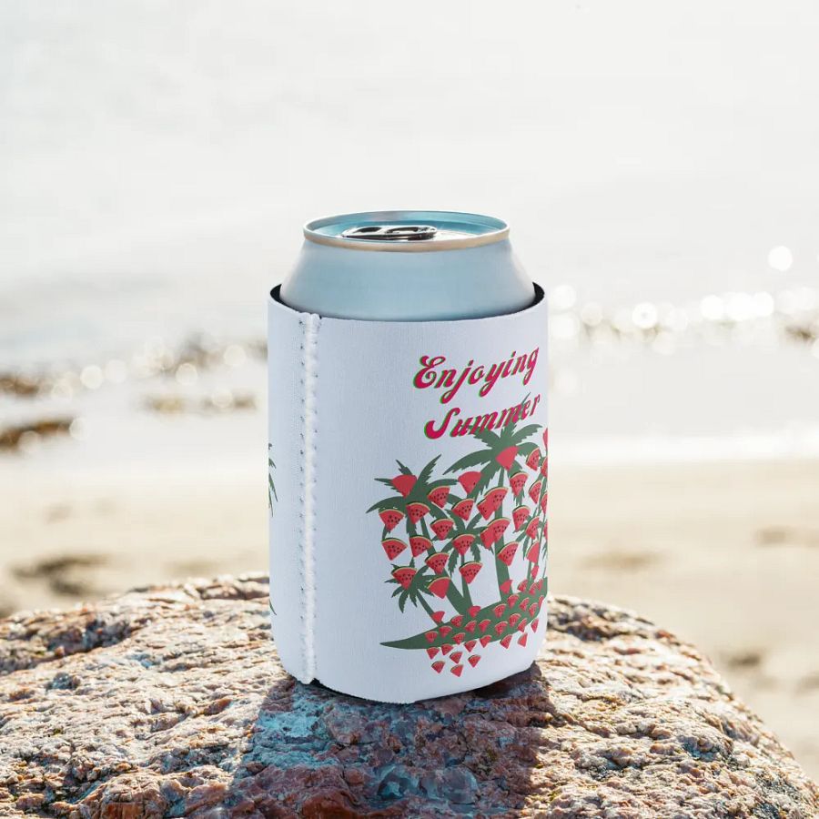 Tropical Vibes Can Cooler product image (10)