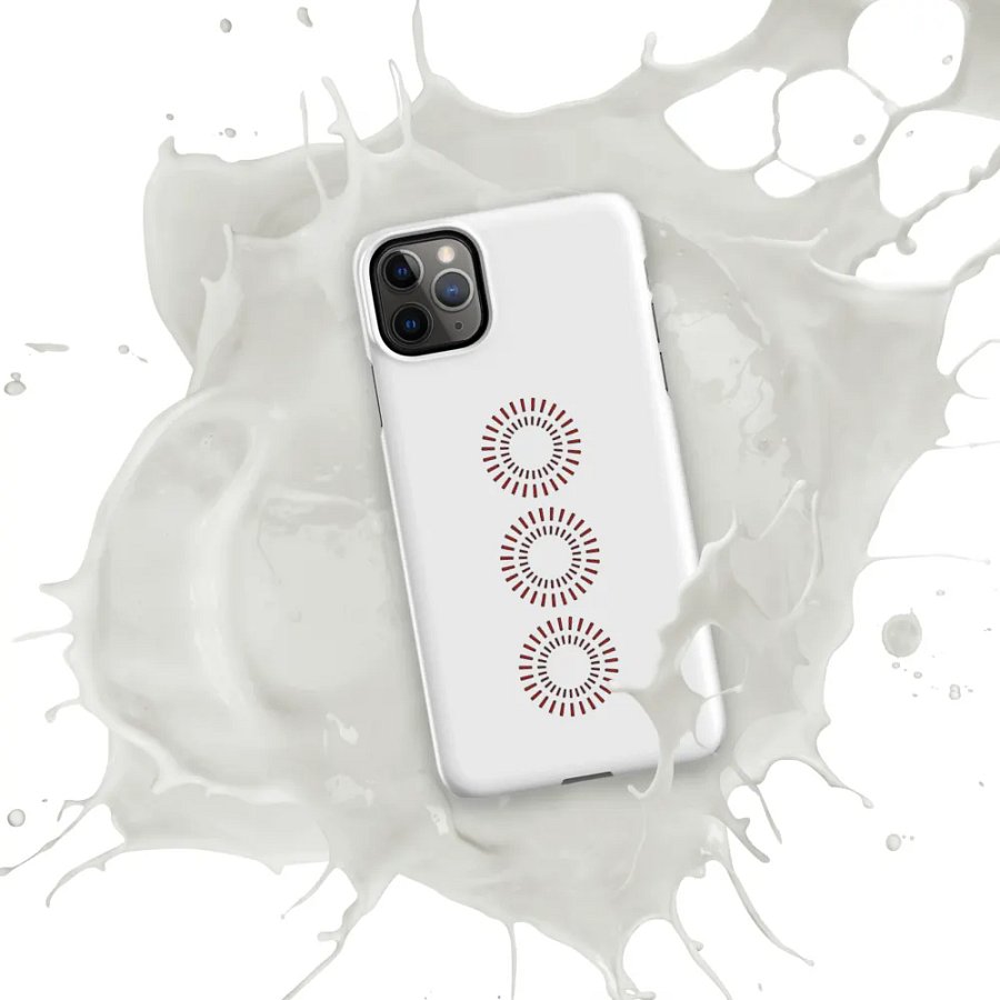 Red Circle Snap Case for iPhone® product image (50)