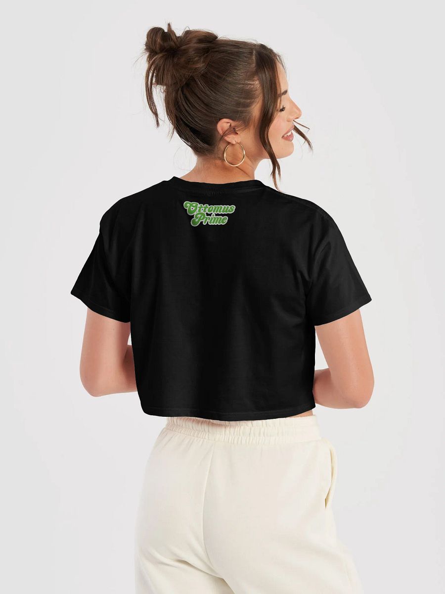 Snackin' Off Crop Top (Leaf Font) product image (7)