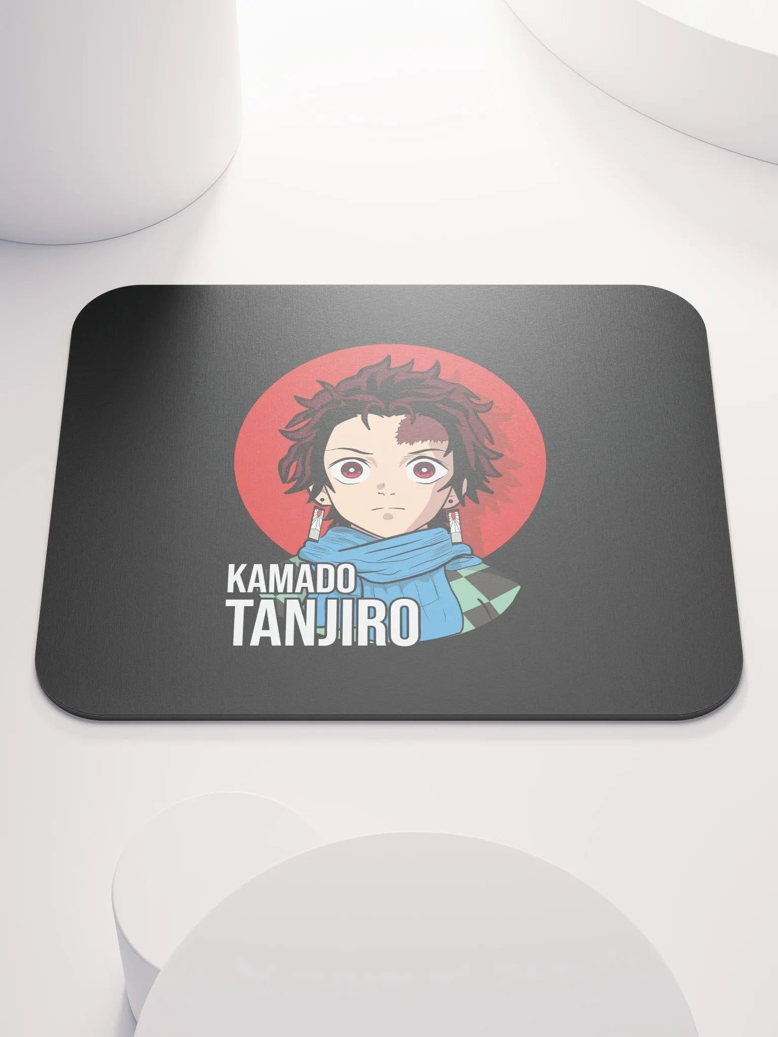 Demon Slayer Tanjiro Kamado Mouse Pad – Courageous Heart product image (7)