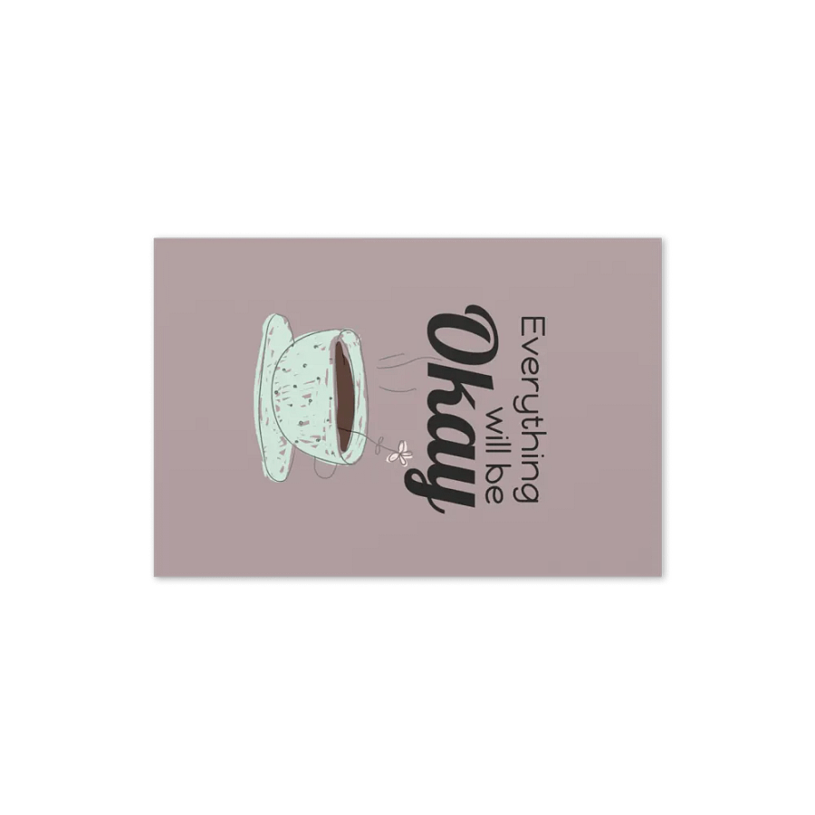 'Everything Will Be Ok' Greeting Card product image (12)