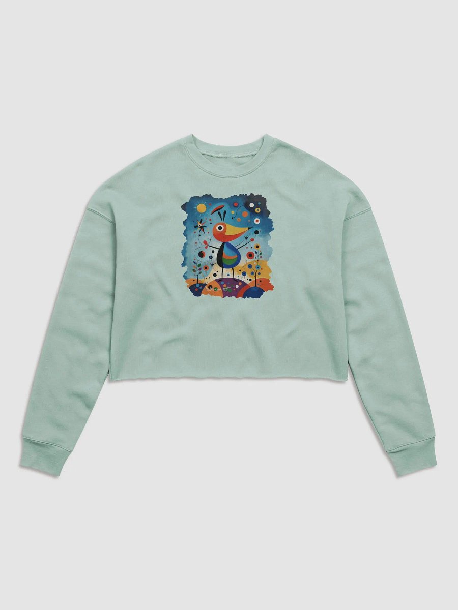 Bella+Canvas Women's Fleece Crop Sweatshirt product image (4)