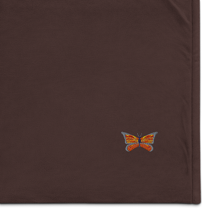 Symmetrical Dragonfly Wing Soft Sherpa Blanket product image (1)