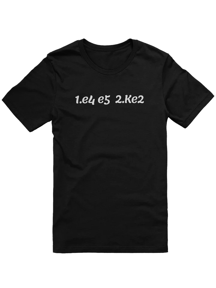 Bongcloud Move Order Chess T-shirt product image (1)