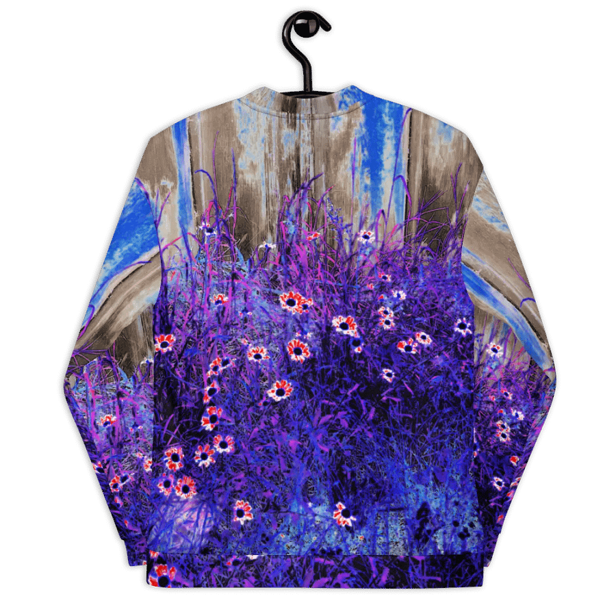 Vibrant Summer Daises Unisex Bomber Jacket product image (11)
