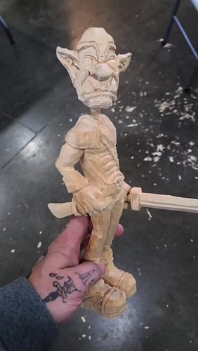 My Day 1 progress at the Renegade, along with the roughout and go by to show what I had to go off of to get to where we're at...