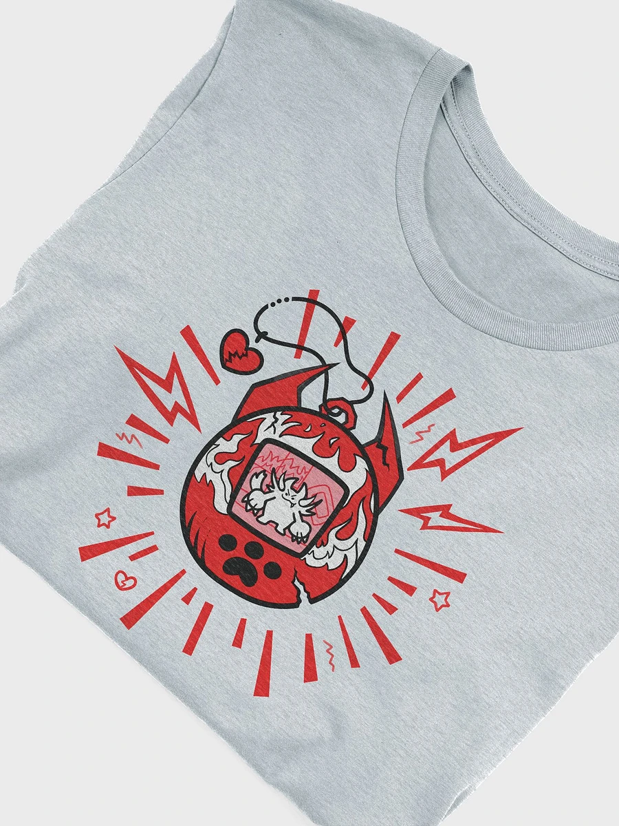Heartbreaker Virtual Meow // T-Shirt - Black and Red - Light Mode product image (5)