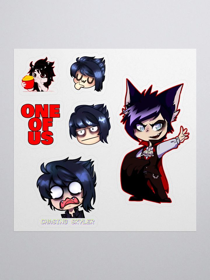 Chasing Skyler Sticker Sheet product image (1)
