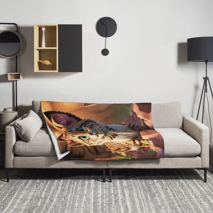 Endangered Species - Mexico - Lynx Throw Blanket product image (1)
